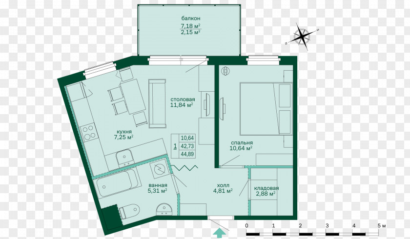 Apartment Skandi Klubb Storey Floor Plan Living Room PNG