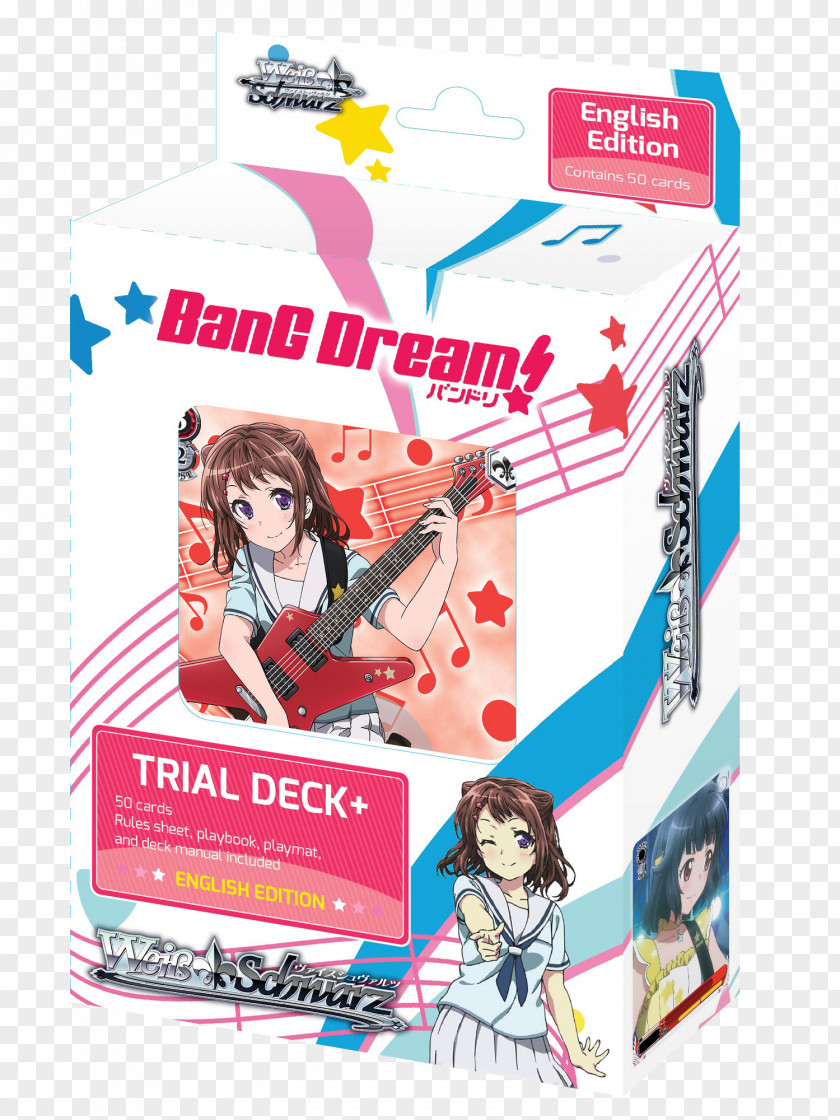 Bang Dream Weiß Schwarz BanG Dream! Girls Band Party! Collectible Card Game Playing PNG
