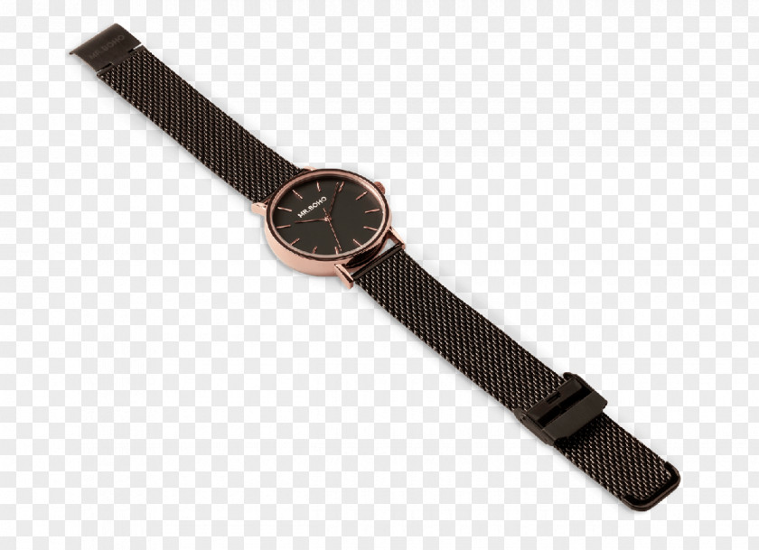 Metallic Copper Watch Strap Soccer Player Football PNG