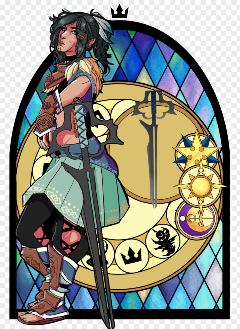 Nexus The Kingdom Of Winds DeviantArt Drawing Stained Glass PNG