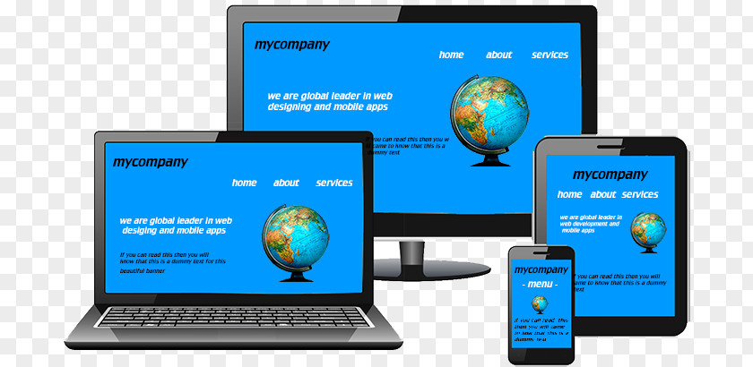Responsive Design Web Digital Marketing Internet PNG