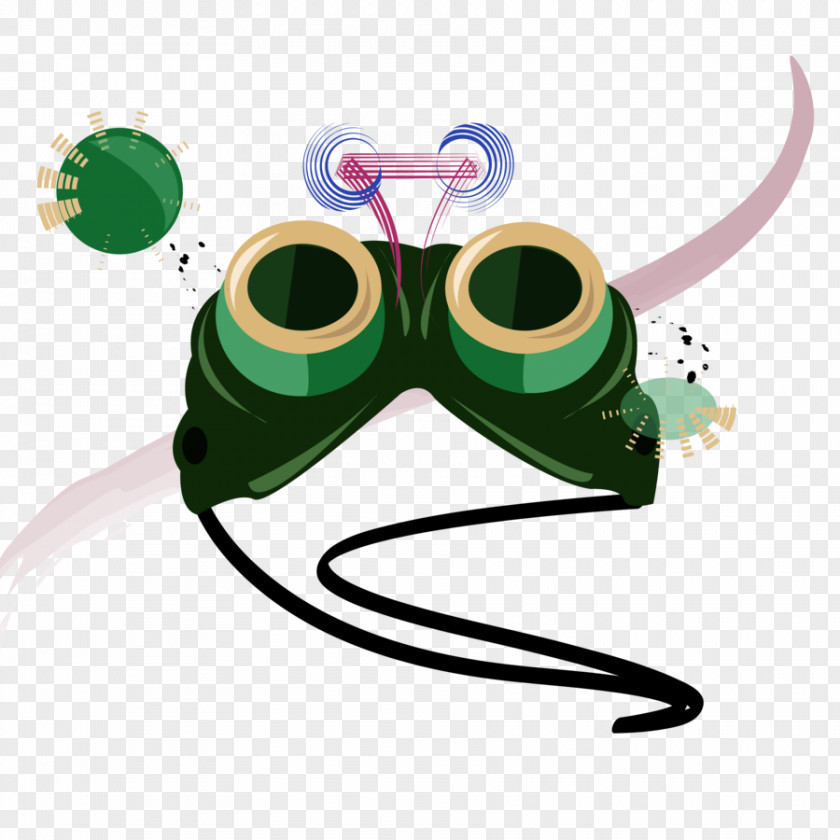 Scientist Goggles Mad Glasses Art PNG