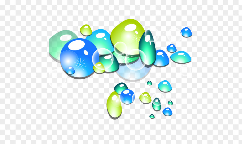 Colorful Bubbles Drop Color Euclidean Vector PNG