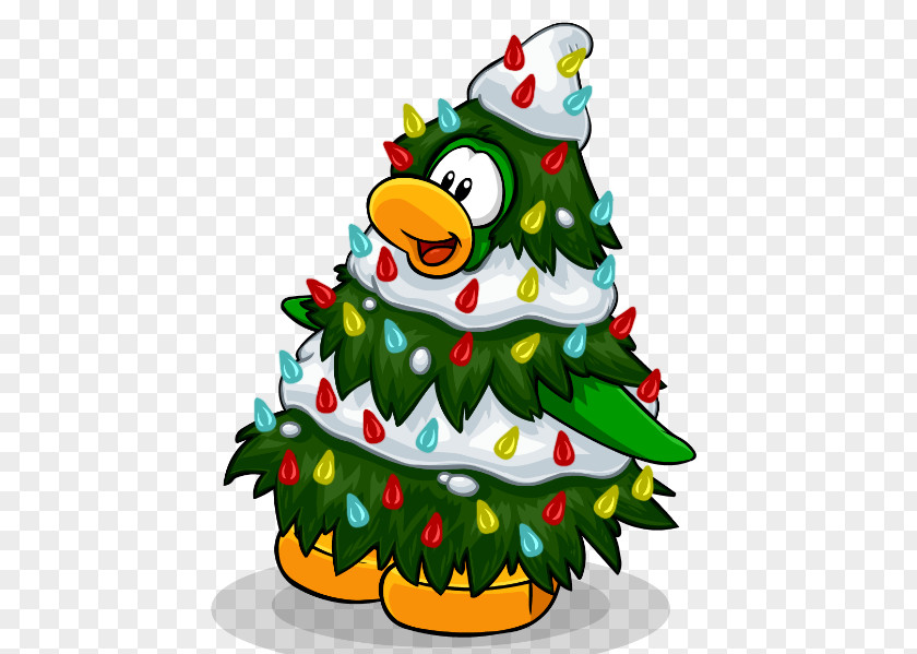 Penguin Clip Art Club Christmas Day Tree PNG