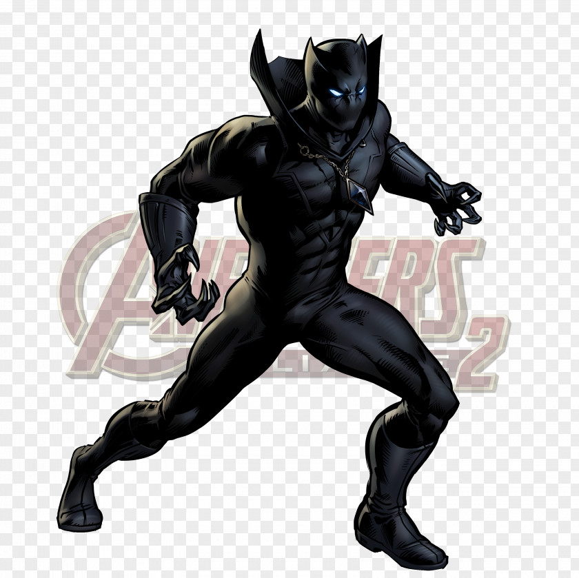 Black Panther Captain America Superhero Marvel Comics Clip Art PNG