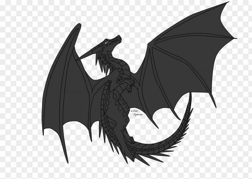 Dragon Darkness Of Dragons Wings Fire Drawing Line Art PNG