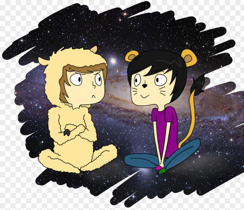 Llama Dan And Phil Art No Drama PNG