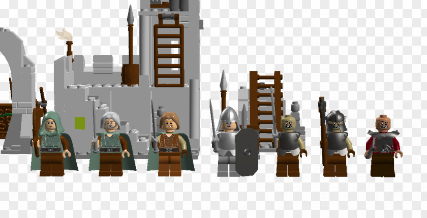 Lord Of The Rings Battle For Middleearth Ii Lego Faramir Gothmog PNG