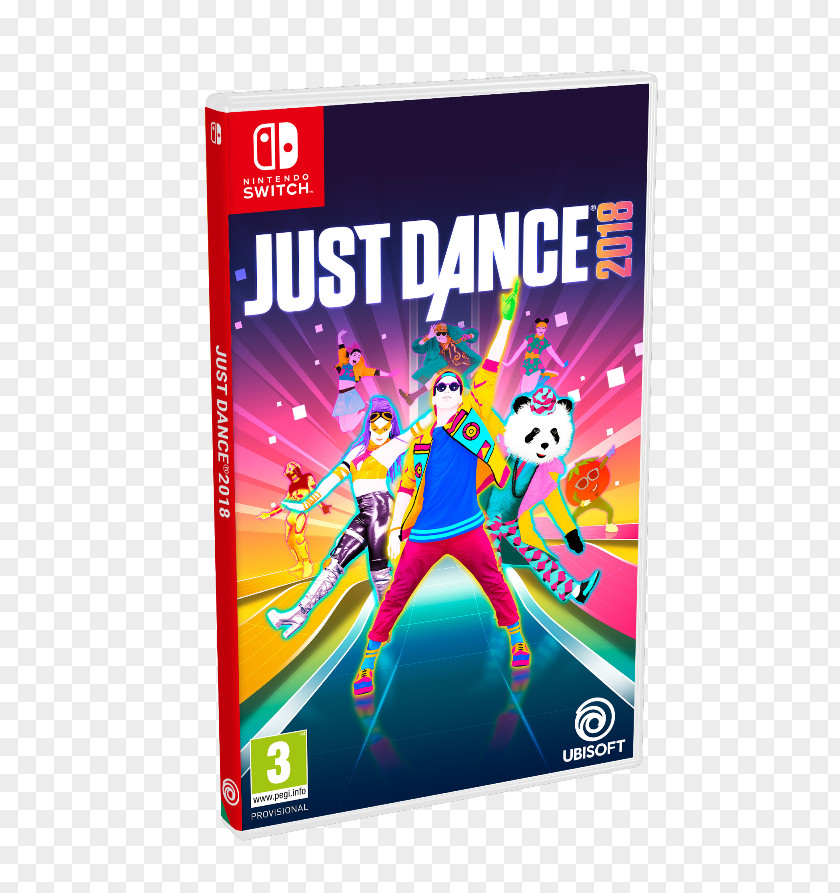 Nintendo Just Dance 2018 Switch 2016 Wii U PNG