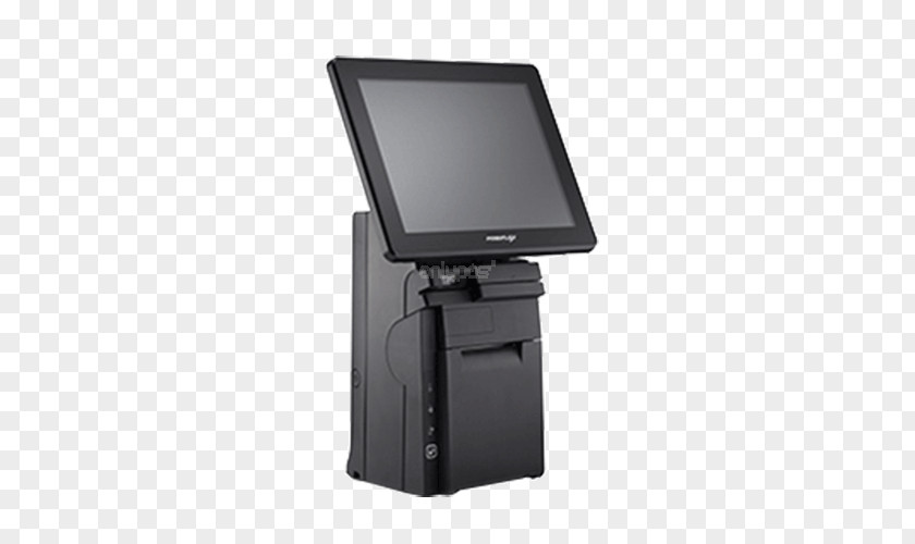 Pos Terminal Point Of Sale Computer Payment Touchscreen Printer PNG
