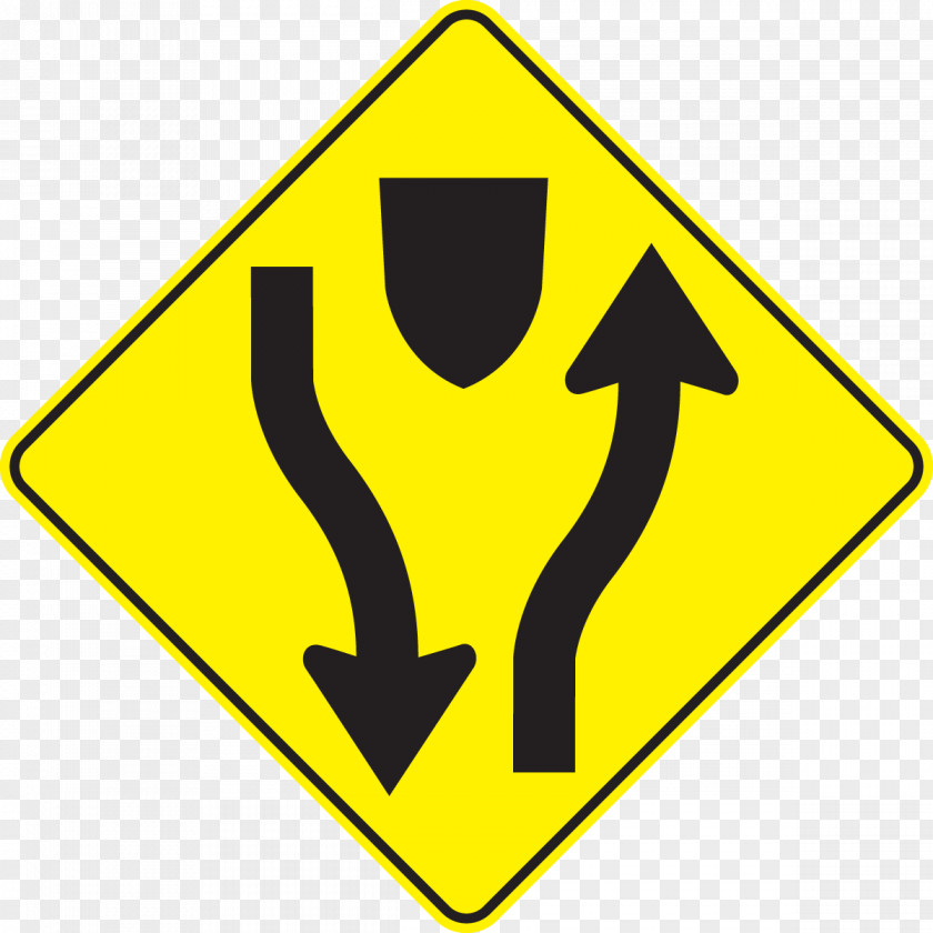 Road High Five Interchange Highway Traffic Sign Warning PNG