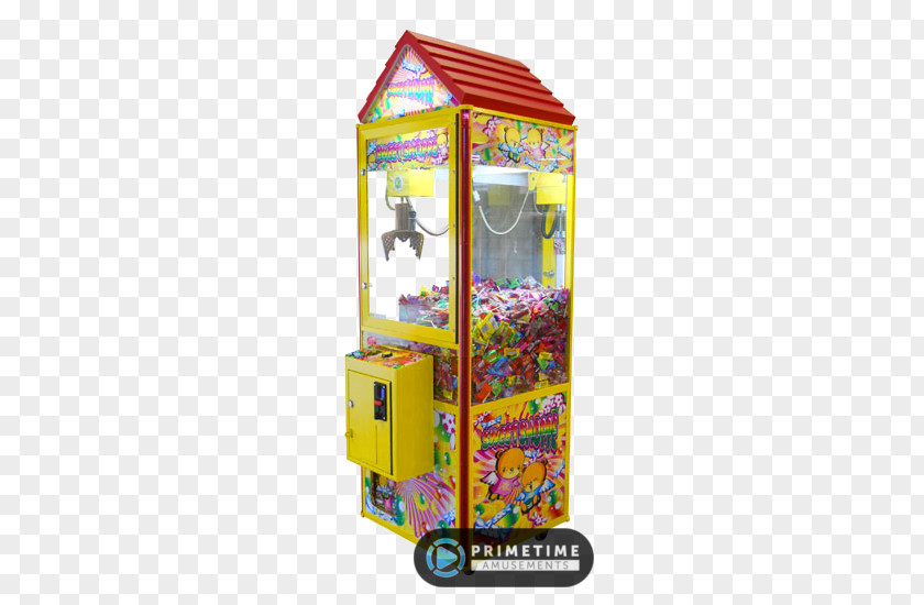 Candy Ms. Pac-Man Galaga Claw Crane Arcade Game PNG