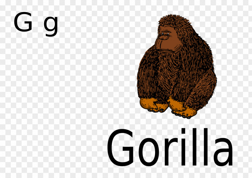 Gorilla Western Clip Art PNG