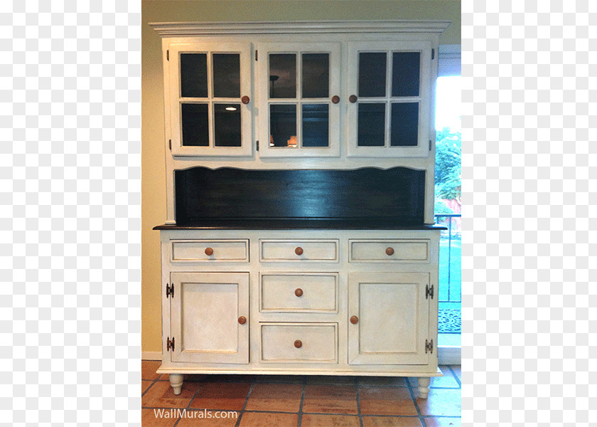 Hand Painted Furniture Hutch Cabinetry Buffets & Sideboards Drawer PNG