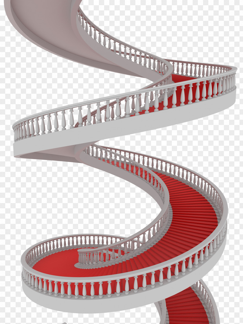 Ladder Stairs 3D Computer Graphics Cartoon Spiral PNG