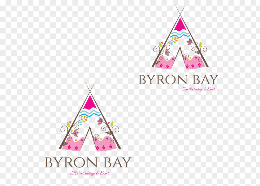 Triangle Paper Logo Christmas Ornament Font PNG