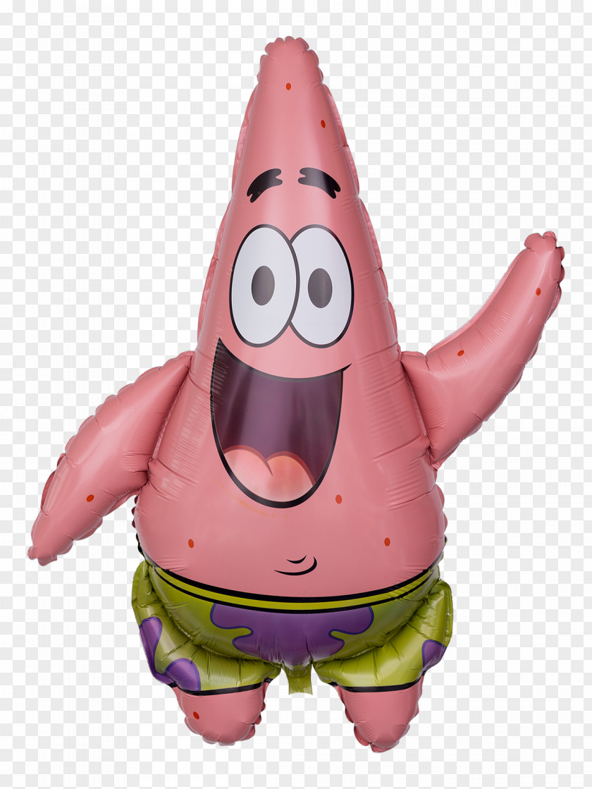 Balloon Patrick Star Toy Mail Birthday PNG