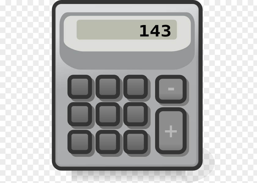 Calculator Clip Art PNG