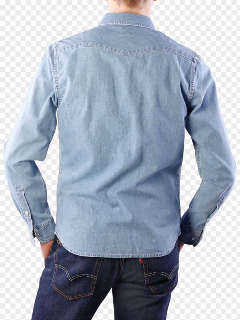 Dress Shirt Denim Sleeve Collar PNG