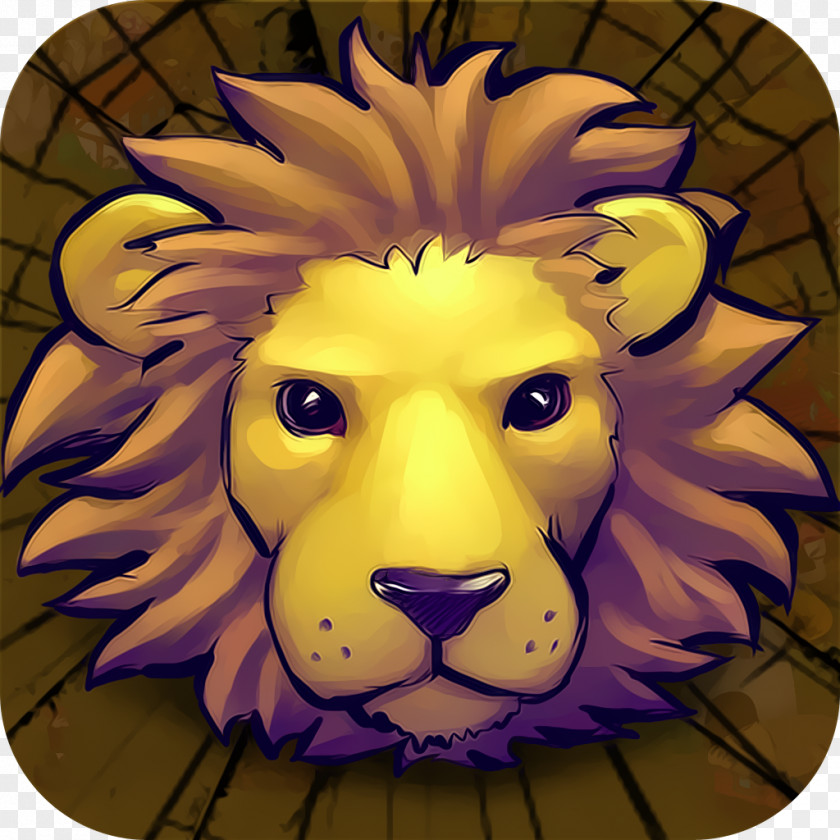 Lion Icon Design PNG