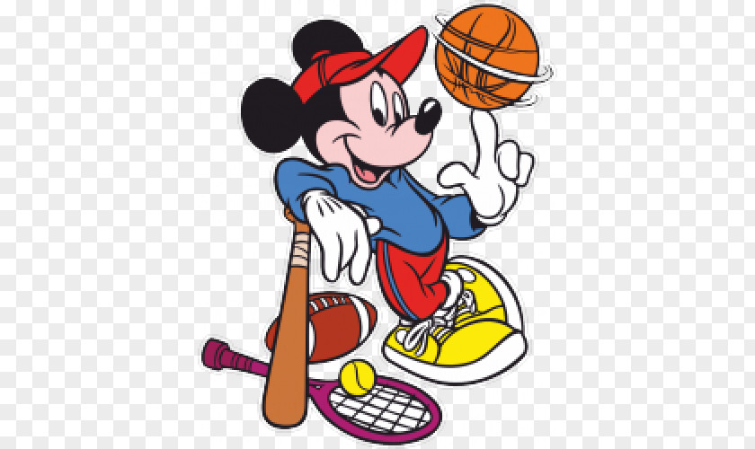 Mickey Mouse Minnie Sport Cartoon Clip Art PNG