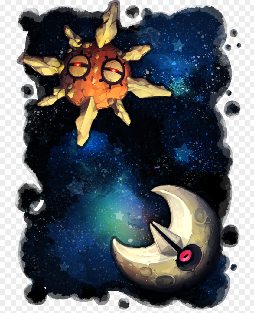 Pokemon Lunatone Solrock Art Pokémon Black 2 And White PNG