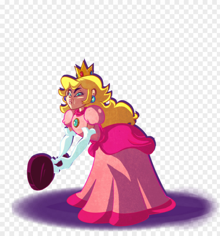 Princess Peach And Bowser Vertebrate Clip Art Illustration Figurine Legendary Creature PNG