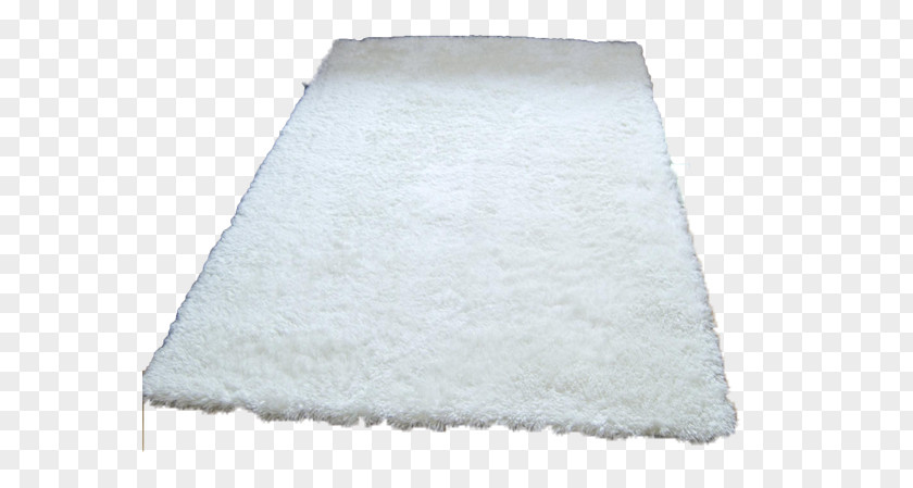 White Plush Carpet Floor Grey PNG