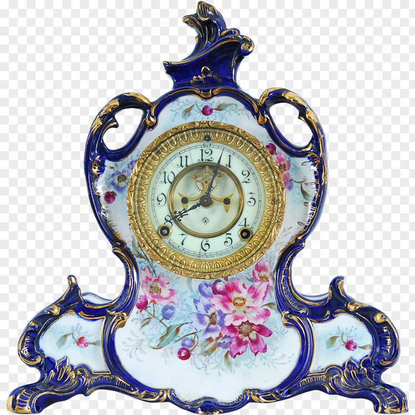 Clock Carriage Mantel Antique Bracket PNG