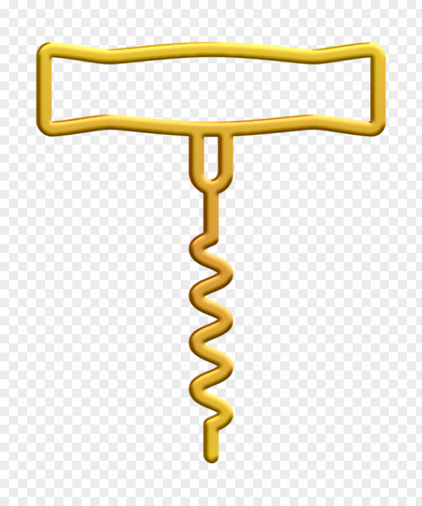 Corkscrew Icon Restaurant Elements PNG