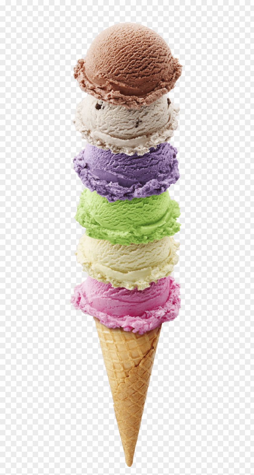 Ice Cream Cones Frozen Yogurt Gelato PNG