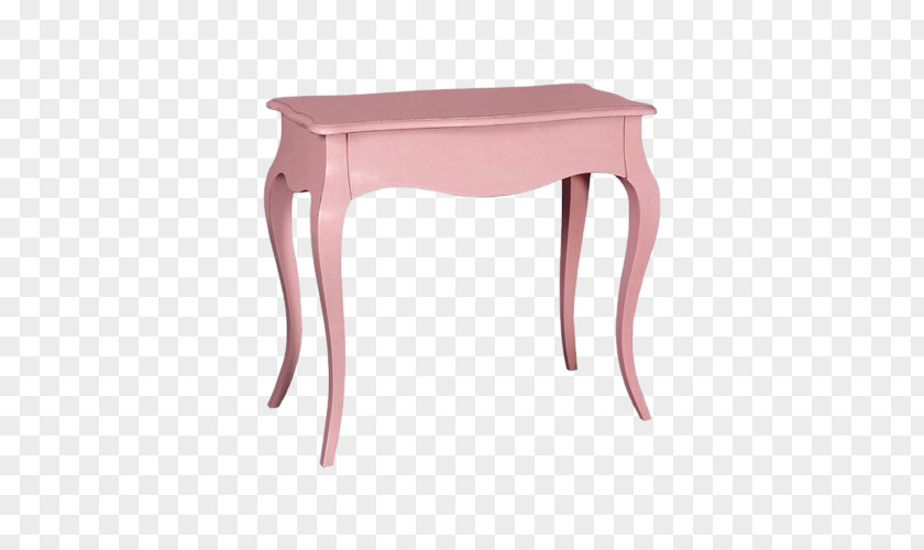 Pink Princess Desk Table PNG