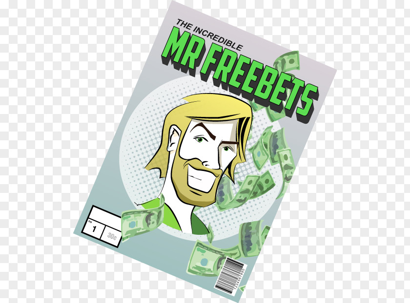 Comic Cover Poster Cartoon Money PNG