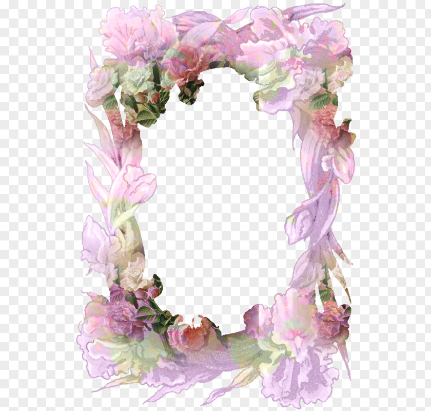 Flower Floral Design Cut Flowers Wreath Picture Frames PNG