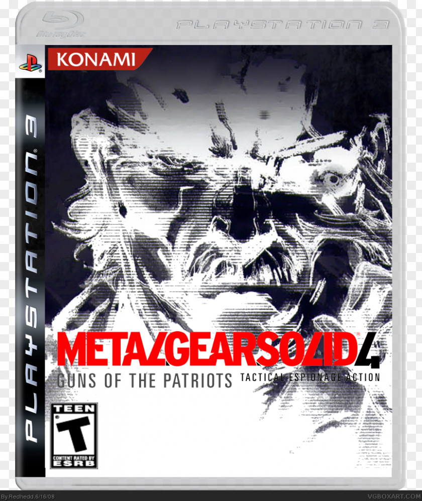 Metal Gear Solid 4 Guns Of The Patriots 4: PlayStation 3 PC Game Video Personal Computer PNG
