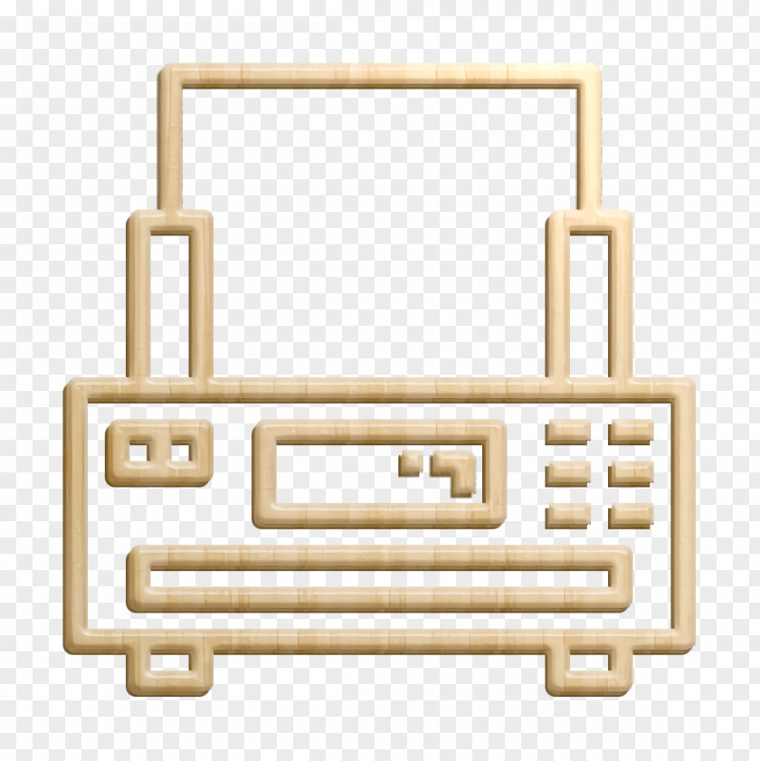 Print Icon Printer Office Stationery PNG