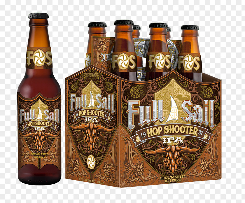 Beer Bottle Full Sail Brewing Company India Pale Ale PNG