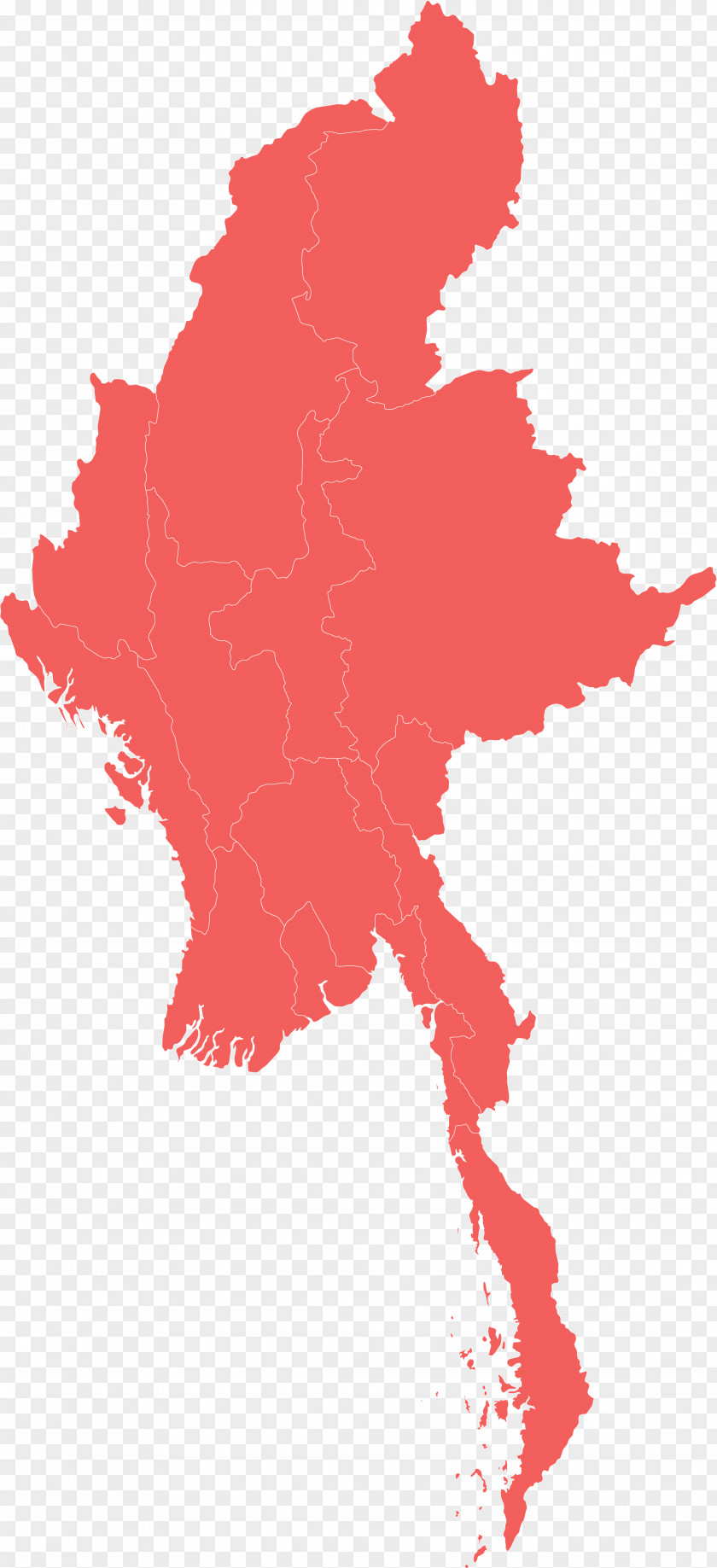 Map Burma Flag Of Myanmar PNG