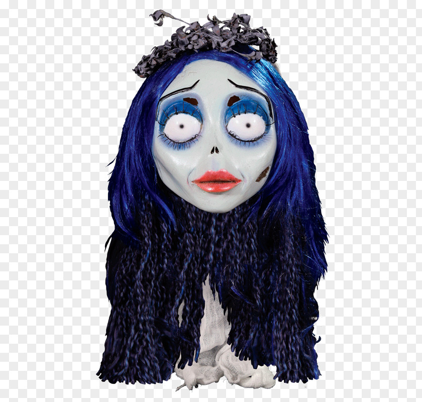 Mask Corpse Bride Halloween Costume Disguise PNG