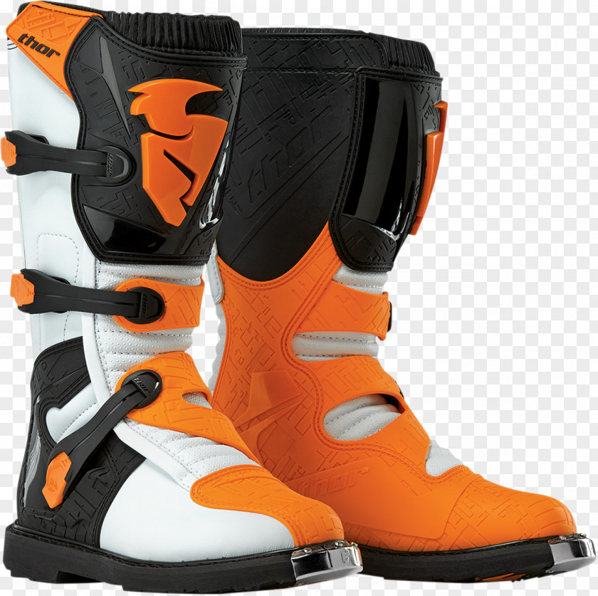 Motorcycle Boot Motocross Thor PNG