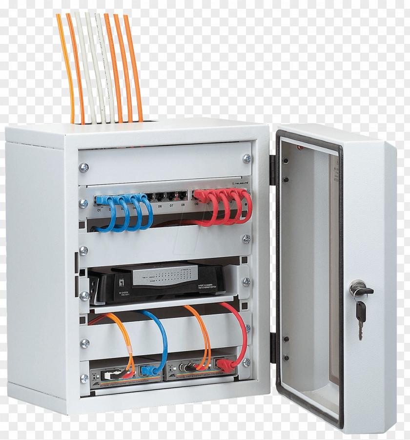 Rack 19-inch Unit Patch Cable Distribution Board Door PNG
