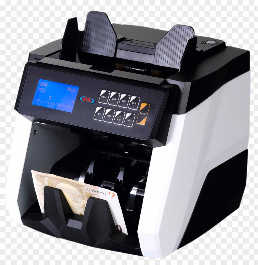Cube Banknote Counter Money Currency-counting Machine PNG