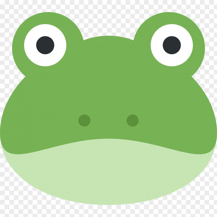 Frog Emoji Social Media Happiness Text Messaging PNG