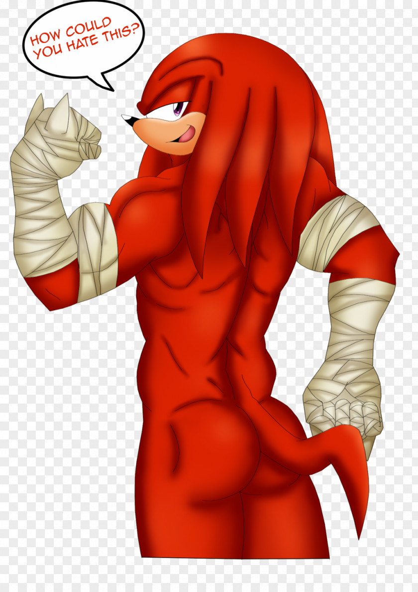 Muscle Sonic Knuckles The Echidna DeviantArt Thumb PNG