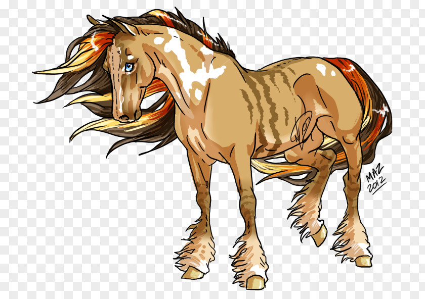 Mustang Foal Mane Stallion Colt PNG