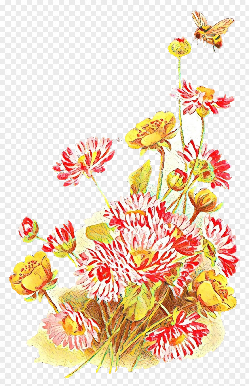 Perennial Plant Cut Flowers Bouquet Of Drawing PNG