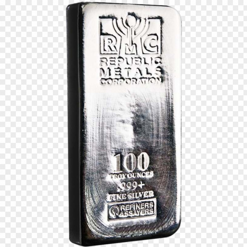 Silver Bar Bullion Gold Republic Metals Corporation PNG