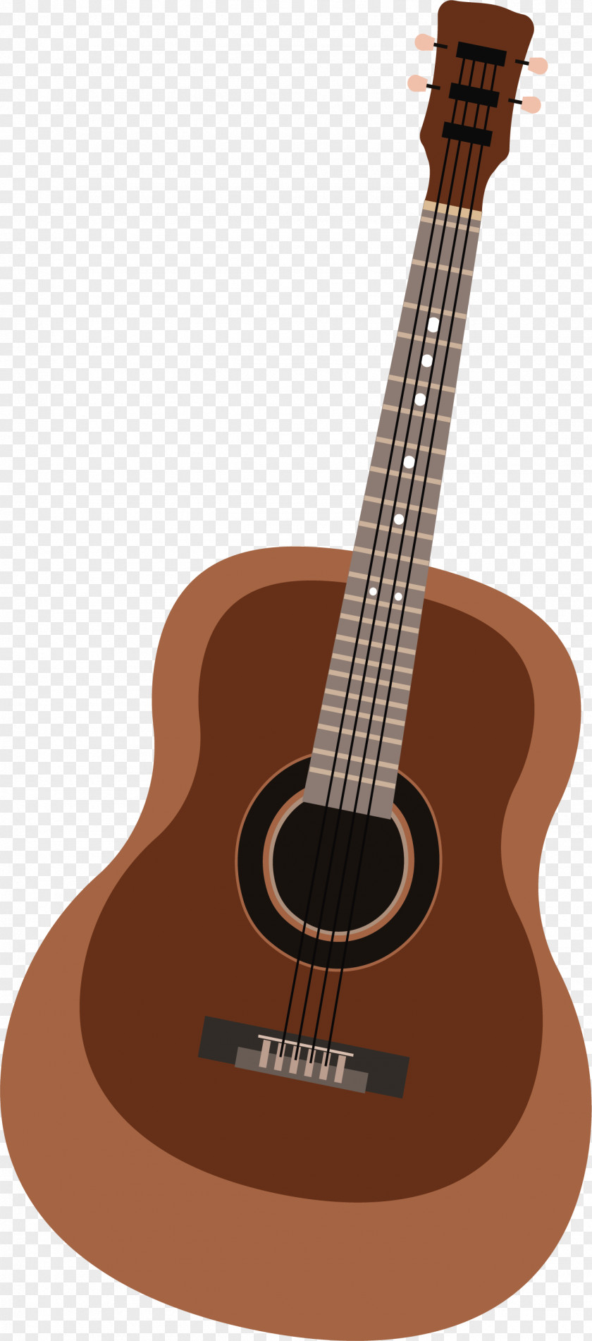 Wooden Guitar Acoustic Ukulele PNG