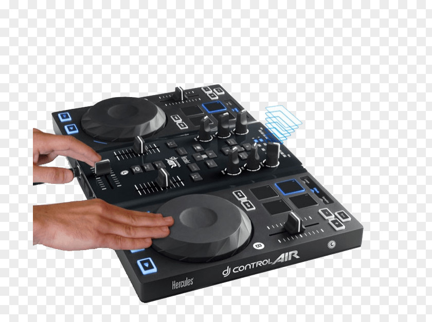 DJ Controller Disc Jockey Audio Mixers Mixer Music PNG controller jockey mixer Music, dj element clipart PNG