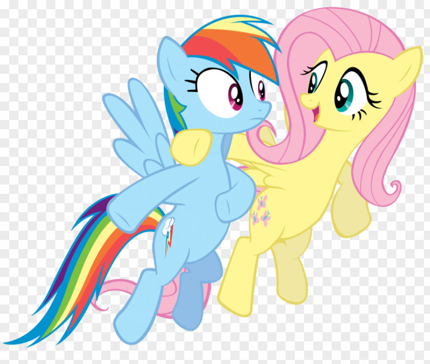 Horse Rainbow Dash Fluttershy Pinkie Pie PNG